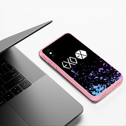 Чехол iPhone XS Max матовый EXO BAND - ЭХО, цвет: 3D-баблгам — фото 2