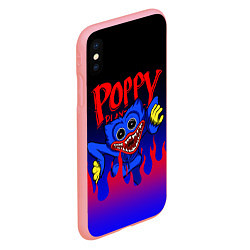 Чехол iPhone XS Max матовый POPPY PLAYTIME ПОППИ ПЛЕЙТАЙМ ХАГГИ ВАГГИ FIRE, цвет: 3D-баблгам — фото 2