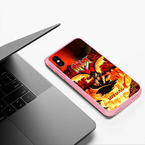Чехол iPhone XS Max матовый Штиль - Ария / 3D-Баблгам – фото 3