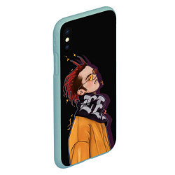 Чехол iPhone XS Max матовый Gone Fludd on style, цвет: 3D-мятный — фото 2