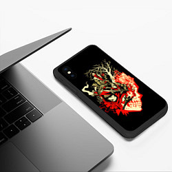 Чехол iPhone XS Max матовый Darkest Dungeon - Темнейшее подземелье, цвет: 3D-черный — фото 2