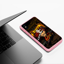 Чехол iPhone XS Max матовый DOTA 2 JUGGERNAUT ЮРНЕРО, цвет: 3D-баблгам — фото 2