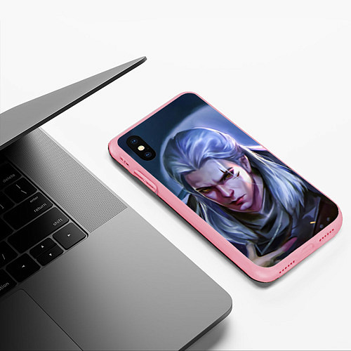 Чехол iPhone XS Max матовый ВЕДЬМА НЕТФЛИКС / 3D-Баблгам – фото 3