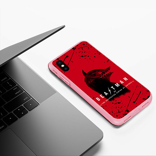 Чехол iPhone XS Max матовый BEASTMAN BERSERK БЕРСЕРК, ПРОКЛЯТИЕ / 3D-Баблгам – фото 3