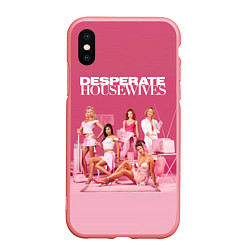 Чехол iPhone XS Max матовый Desperate Housewives сериал, цвет: 3D-баблгам