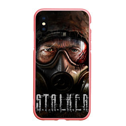 Чехол iPhone XS Max матовый Stalker Zonе, цвет: 3D-баблгам