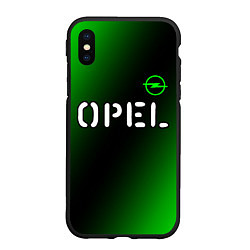 Чехол iPhone XS Max матовый ОПЕЛЬ Opel 2