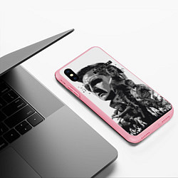 Чехол iPhone XS Max матовый Ходячие мертвецыThe Walking Dead, цвет: 3D-баблгам — фото 2