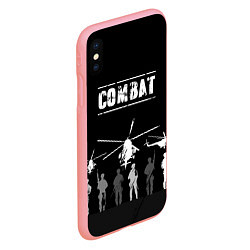 Чехол iPhone XS Max матовый Combat, цвет: 3D-баблгам — фото 2