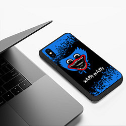 Чехол iPhone XS Max матовый ХАГИ ВАГИ Арт, цвет: 3D-черный — фото 2