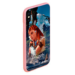 Чехол iPhone XS Max матовый Aloy Horizon, цвет: 3D-баблгам — фото 2