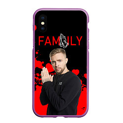 Чехол iPhone XS Max матовый Егор Крид: Family