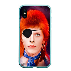 Чехол iPhone XS Max матовый Halloween Jack Rebel, цвет: 3D-мятный