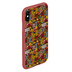 Чехол iPhone XS Max матовый Игорный Дом Казино, цвет: 3D-красный — фото 2