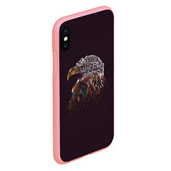 Чехол iPhone XS Max матовый Статный орёл, цвет: 3D-баблгам — фото 2