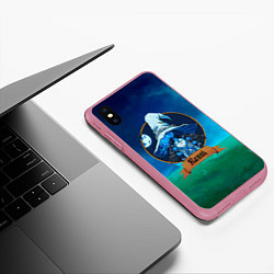 Чехол iPhone XS Max матовый Ranni Eldenring, цвет: 3D-малиновый — фото 2