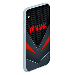 Чехол iPhone XS Max матовый YAMAHA ТЕХНОЛОГИЧЕСКАЯ БРОНЯ, цвет: 3D-голубой — фото 2