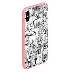 Чехол iPhone XS Max матовый Сага о Винланде pattern, цвет: 3D-баблгам — фото 2