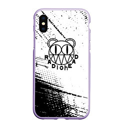 Чехол iPhone XS Max матовый Radiohead лого