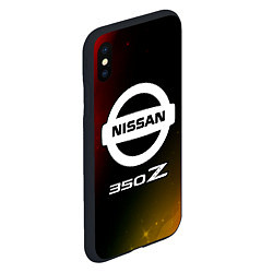 Чехол iPhone XS Max матовый 350 Z Звезды, цвет: 3D-черный — фото 2