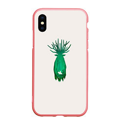 Чехол iPhone XS Max матовый Mononoke Princess, цвет: 3D-баблгам