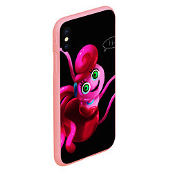 Чехол iPhone XS Max матовый POPPY PLAYTIME - Mommy long legs Мама длинные ноги, цвет: 3D-баблгам — фото 2