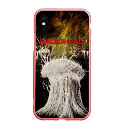 Чехол iPhone XS Max матовый College EP - Radiohead, цвет: 3D-баблгам