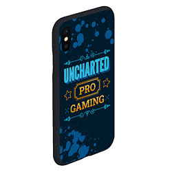 Чехол iPhone XS Max матовый Uncharted Gaming PRO, цвет: 3D-черный — фото 2