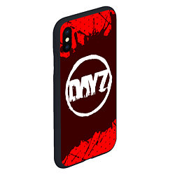 Чехол iPhone XS Max матовый DAYZ - Краска, цвет: 3D-черный — фото 2