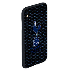 Чехол iPhone XS Max матовый TOTTENHAM HOTSPUR Звезды, цвет: 3D-черный — фото 2