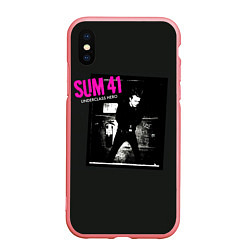 Чехол iPhone XS Max матовый Underclass Hero - Sum 41, цвет: 3D-баблгам