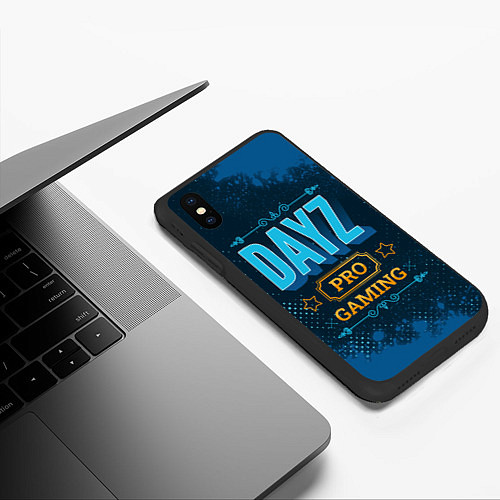 Чехол iPhone XS Max матовый Игра DayZ: PRO Gaming / 3D-Черный – фото 3