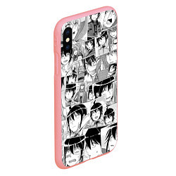 Чехол iPhone XS Max матовый Tsuki ga Michibiku Isekai Douchuu pattern, цвет: 3D-баблгам — фото 2