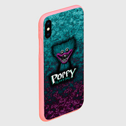 Чехол iPhone XS Max матовый Poppy Playtime Huggy Waggy Поппи Плейтайм Хагги Ва, цвет: 3D-баблгам — фото 2