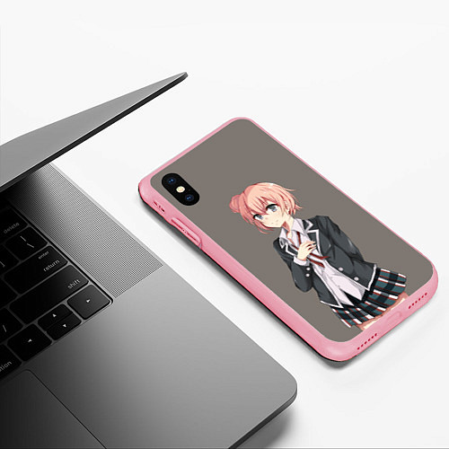 Чехол iPhone XS Max матовый Юи Юигахама OreGairu / 3D-Баблгам – фото 3