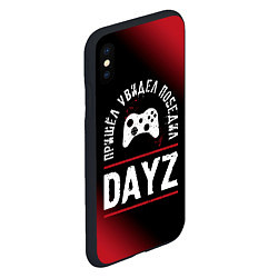 Чехол iPhone XS Max матовый DayZ Пришел, Увидел, Победил, цвет: 3D-черный — фото 2