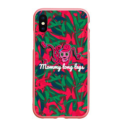 Чехол iPhone XS Max матовый Mommy long legs Poppy playtime, цвет: 3D-баблгам