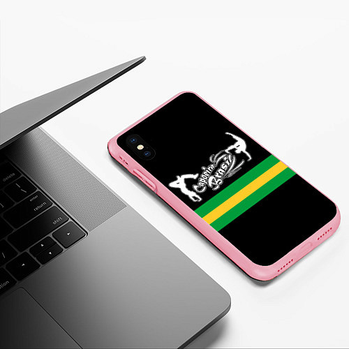 Чехол iPhone XS Max матовый Капоэйра / 3D-Баблгам – фото 3