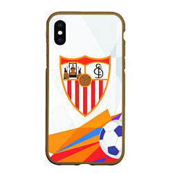 Чехол iPhone XS Max матовый Sevilla Абстракция