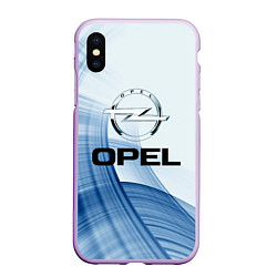 Чехол iPhone XS Max матовый Opel - logo