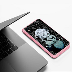 Чехол iPhone XS Max матовый Надзуна Нанакуса - Песнь ночных сов, цвет: 3D-баблгам — фото 2