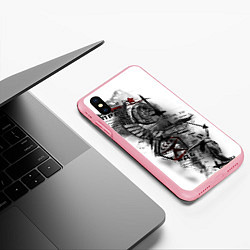 Чехол iPhone XS Max матовый СССР - газета, цвет: 3D-баблгам — фото 2