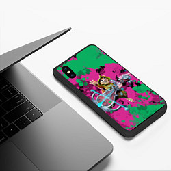 Чехол iPhone XS Max матовый Милашка Худвинк, цвет: 3D-черный — фото 2