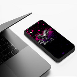 Чехол iPhone XS Max матовый Three Days Grace stork, цвет: 3D-черный — фото 2