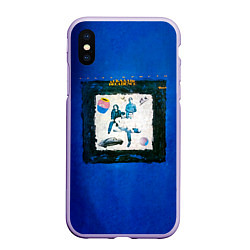 Чехол iPhone XS Max матовый Декаданс - Агата Кристи, цвет: 3D-светло-сиреневый