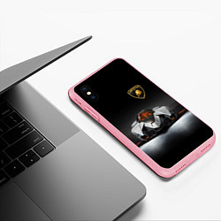 Чехол iPhone XS Max матовый Lamborghini Egoista - Italy, цвет: 3D-баблгам — фото 2