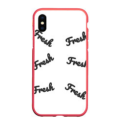 Чехол iPhone XS Max матовый Fresh