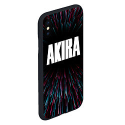 Чехол iPhone XS Max матовый Akira infinity, цвет: 3D-черный — фото 2