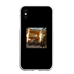 Чехол iPhone XS Max матовый Lizer - молодость, цвет: 3D-белый