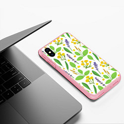 Чехол iPhone XS Max матовый Запах весны, цвет: 3D-баблгам — фото 2
